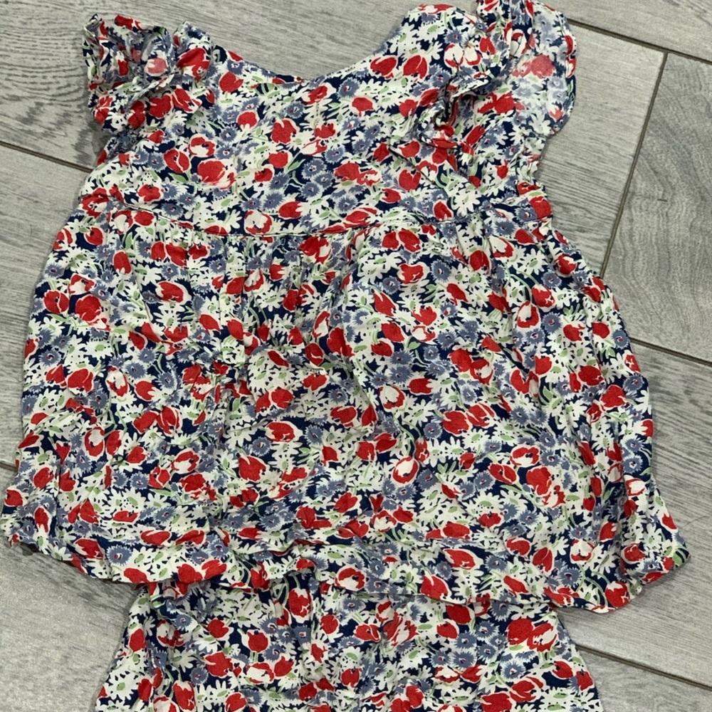 Ralph Lauren floral shorts set